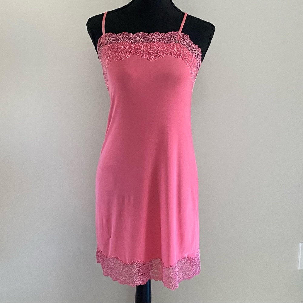 Josie Pink Sleek Stretchy Gown